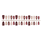 Press-On Nail Tips 30-Piece With Glue & File