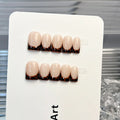 Press-On Nail Tips Artistic Designs Easy Application & Reusable