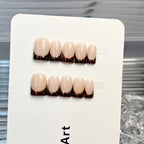 Press-On Nail Tips Artistic Designs Easy Application & Reusable