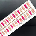 Press-On Nail Tips Artistic Designs Peel-And-Press Long-Lasting Wear