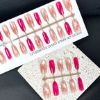 Press-On Nail Tips Artistic Designs Peel-And-Press Long-Lasting Wear