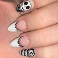 Press-On Nail Tips Artistic Designs Reusable & Snug Fit