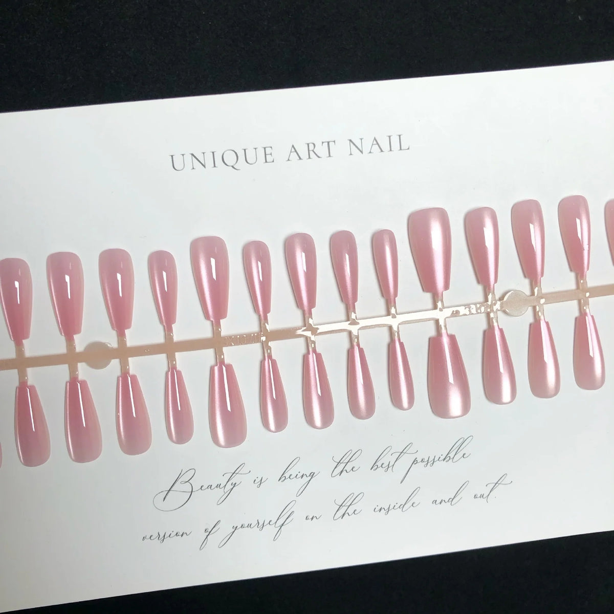 Press-On Nail Tips Cherry Blossom & Sky Blue