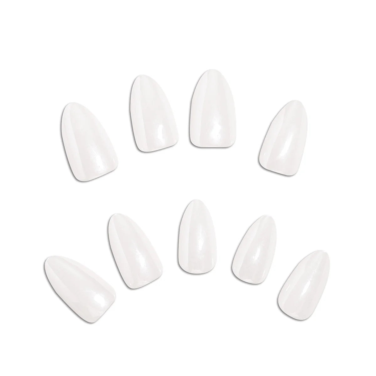 Press-On Nail Tips Customizable Glossy Set of 24