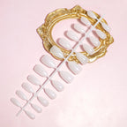 Press-On Nail Tips Customizable Glossy Set of 24
