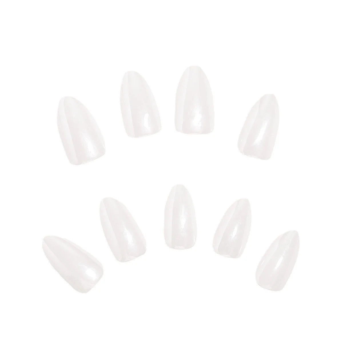 Press-On Nail Tips Customizable Glossy Set of 24