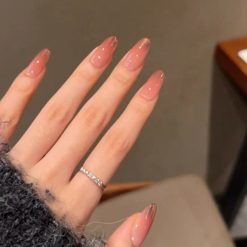 Press-On Nail Tips Extended Length Natural-Looking Easy Application