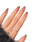 Press-On Nail Tips Extended Length Natural-Looking Easy Application
