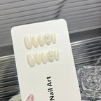 Press-On Nail Tips Floral Acrylic Easy Application