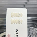 Press-On Nail Tips Floral Acrylic Easy Application