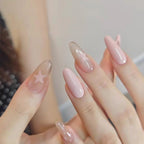 Press-On Nail Tips Floral Design Durable & Easy Application