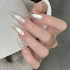 Press-On Nail Tips Floral Design Durable & Easy Application