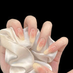 Press-On Nail Tips Floral Design Durable & Easy Application
