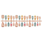 Press-On Nail Tips Floral Designs & Long-Lasting Wear
