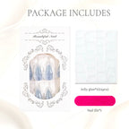 Press-On Nail Tips Glitter Gel Self-Adhesive & Reusable