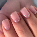 Press-On Nail Tips Glitter Ombre Salon-Quality & Long-Lasting