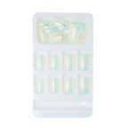 Press-On Nail Tips Glossy Finish Reusable Set of 24