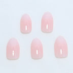 Press-On Nail Tips Glossy Finish Set of 24