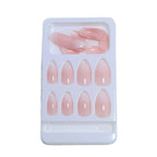 Press-On Nail Tips Glossy Finish Set of 24