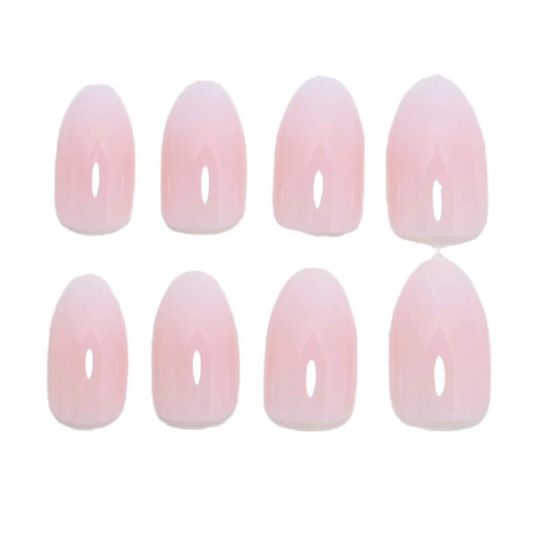 Press-On Nail Tips Glossy Finish Set of 24