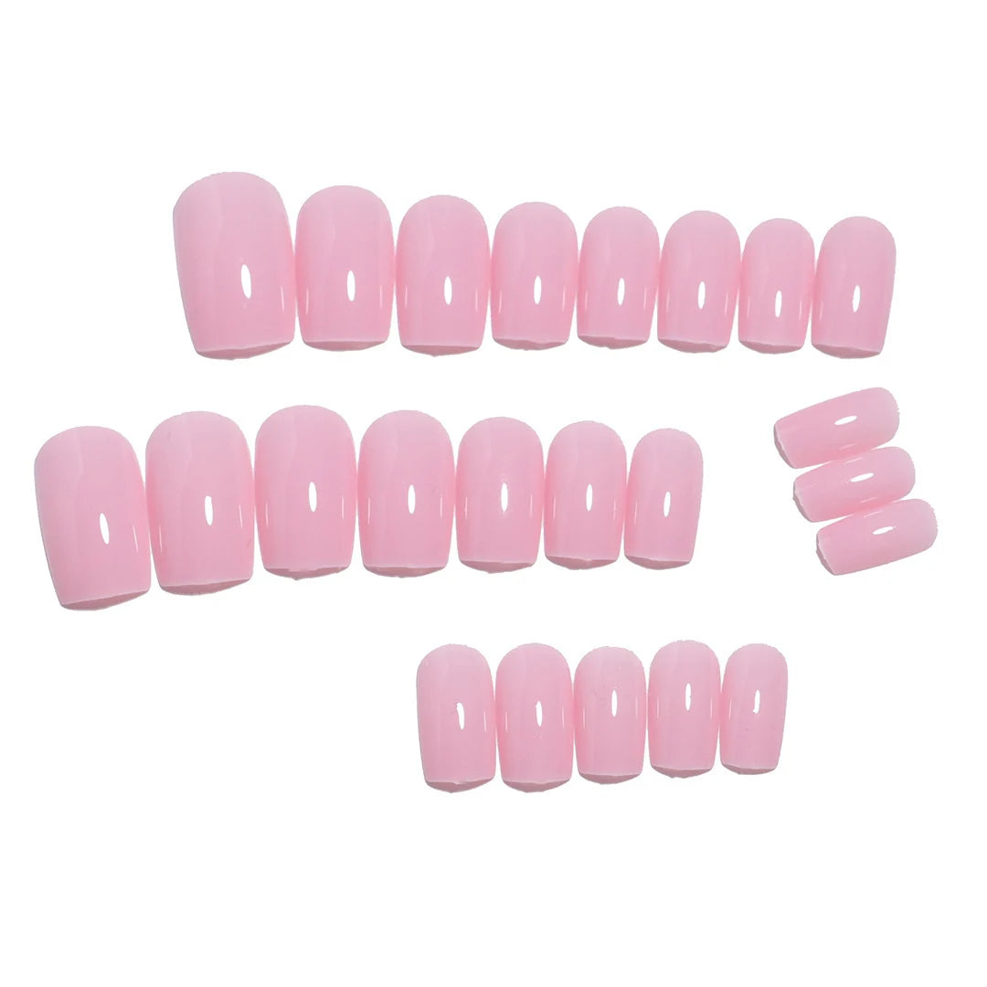 Press-On Nail Tips High-Gloss & Long-Lasting 24-Piece