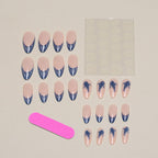Press-On Nail Tips Intricate Designs Easy Application