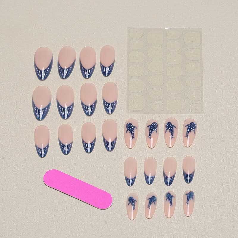 Press-On Nail Tips Intricate Designs Easy Application