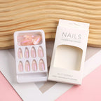 Press-On Nail Tips Iridescent Self-Adhesive 1224 Pieces