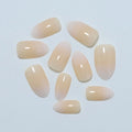 Press-On Nail Tips Natural Ombre Reusable Set Of 24