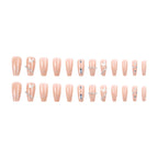 Press-On Nail Tips No Glue Rhinestone & Glitter
