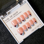 Press-On Nail Tips Peel-And-Press Floral Designs 30-Piece