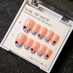 Press-On Nail Tips Peel-And-Press Floral Designs 30-Piece