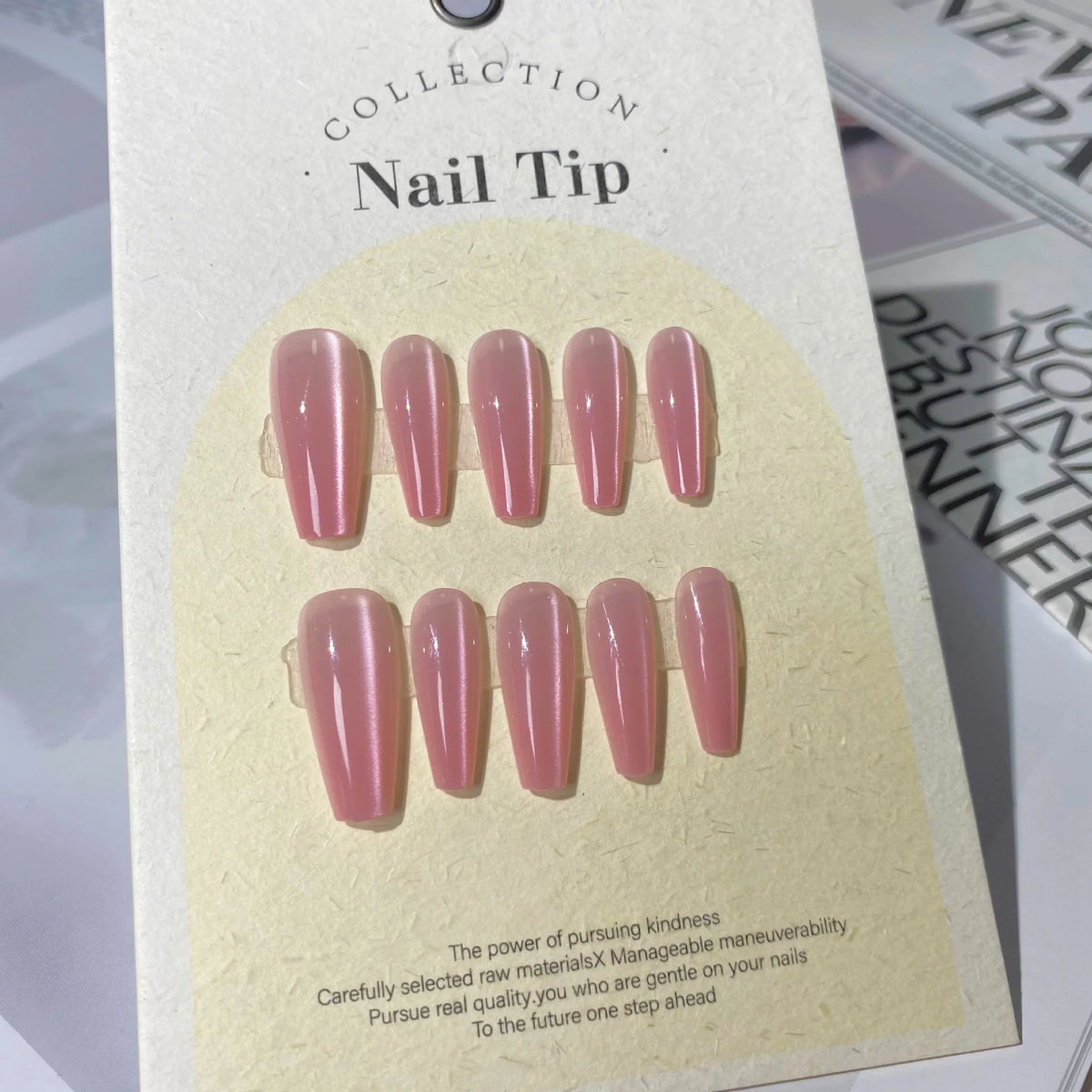 Press-On Nail Tips Reusable Multiple Sizes