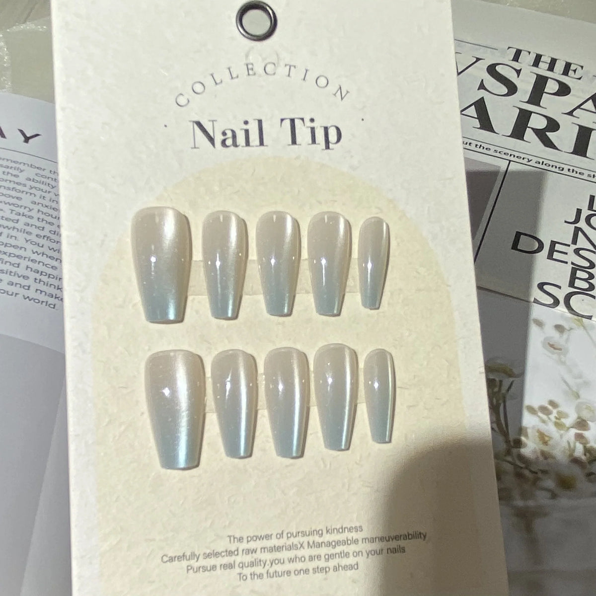 Press-On Nail Tips Reusable Multiple Sizes