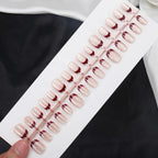 Press-On Nail Tips Self-Adhesive Decorative Multiple Sizes