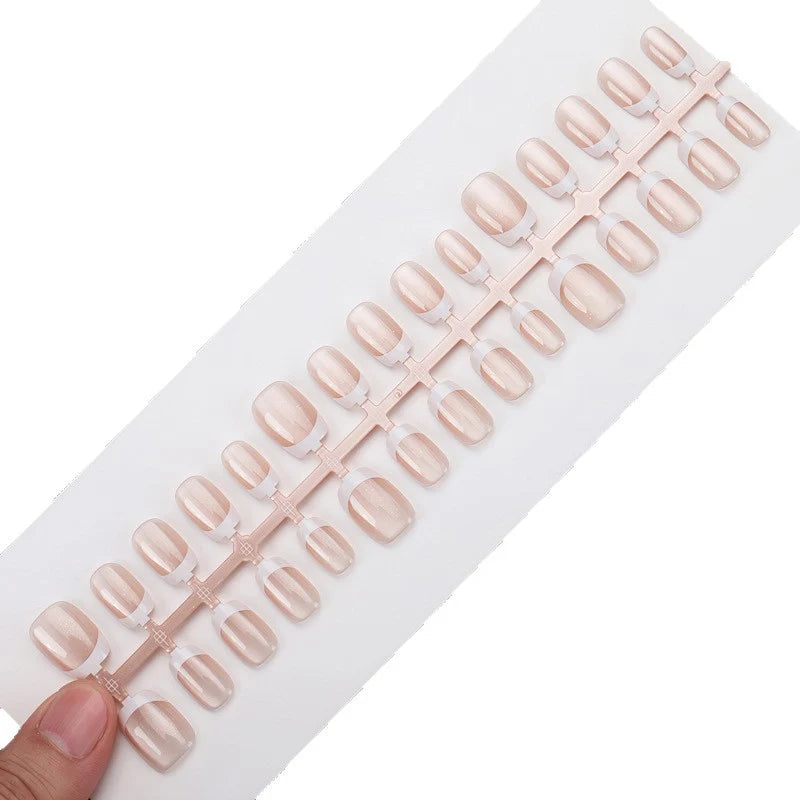 Press-On Nail Tips Self-Adhesive Decorative Multiple Sizes