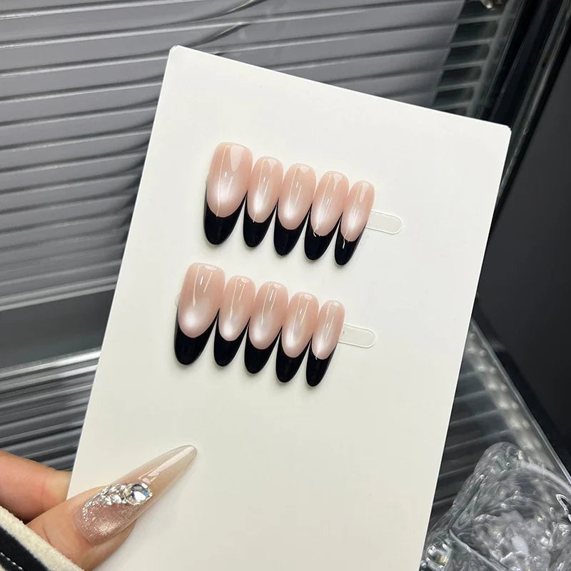 Press-On Nail Tips Self-Adhesive Reusable Ombre