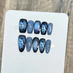 Press-On Nail Tips Vibrant & Artistic Non-Toxic Easy Application