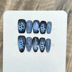 Press-On Nail Tips Vibrant & Artistic Non-Toxic Easy Application
