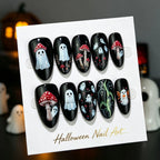 Press-On Nails 24-Piece Intricate Art Kit & Glue