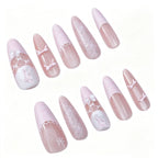 Press-On Nails 3D Bow Embellishments Strong Adhesive