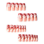 Press-On Nails 3D Floral Accents Peel-And-Stick