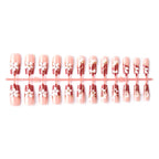 Press-On Nails 3D Floral Accents Peel-And-Stick