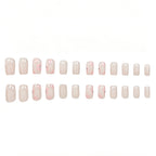 Press-On Nails 3D Floral Acrylic Easy-Apply & Comfortable Fit