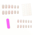 Press-On Nails 3D Floral Acrylic Easy-Apply & Comfortable Fit