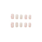 Press-On Nails 3D Floral Acrylic Easy-Apply & Comfortable Fit