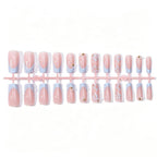 Press-On Nails 3D Floral Glossy Multiple Sizes