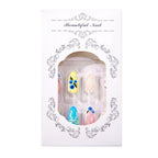 Press-On Nails 3D Floral Peel-And-Stick Salon Finish