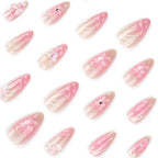 Press-On Nails 3D Floral Reusable & Easy Application