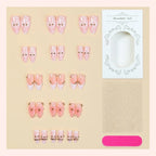 Press-On Nails 3D Floral Reusable & Long-Lasting